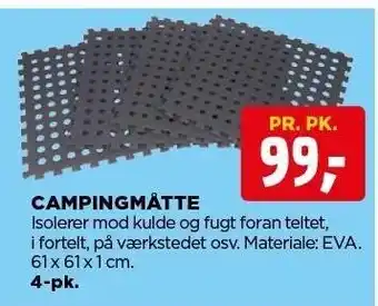 Campingmåtte