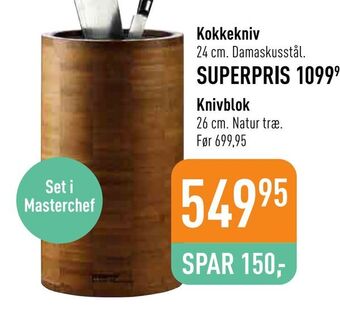 Imerco Knivblok tilbud