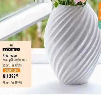 Imerco Morsø River Vase tilbud