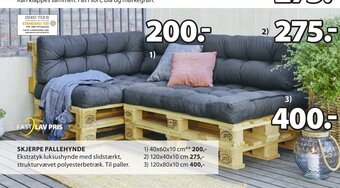 JYSK Skjerpe Pallehynde tilbud
