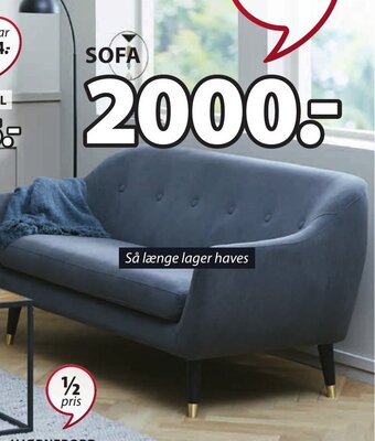 JYSK Egedal Sofa tilbud