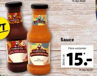 Lidl Sauce 250ml tilbud