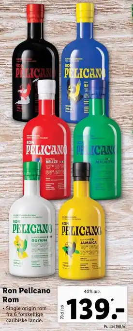Ron Pelicano Rom 70 cl