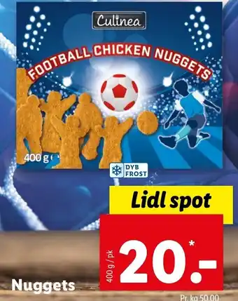 Lidl Nuggets 400 g tilbud