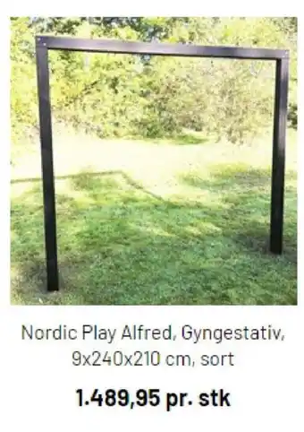 Silvan Nordic Play Alfred Gyngestativ 9x240x210cm tilbud