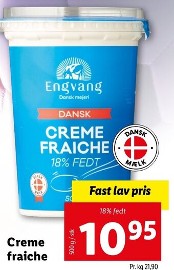 Lidl Creme Fraiche 500 g tilbud