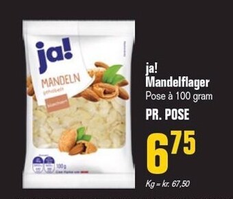 Otto Duborg ja! Mandelflager tilbud
