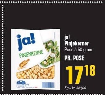 Otto Duborg ja! Pinjekerner tilbud