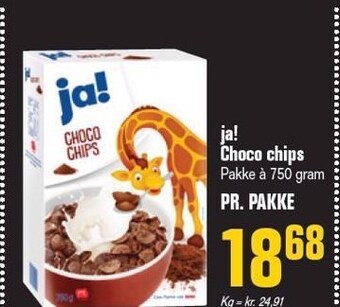 Otto Duborg ja! Choco chips tilbud