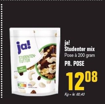 Otto Duborg ja! Studenter mix tilbud