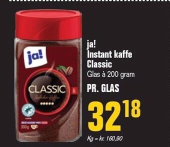 Otto Duborg Instant kaffe classic tilbud