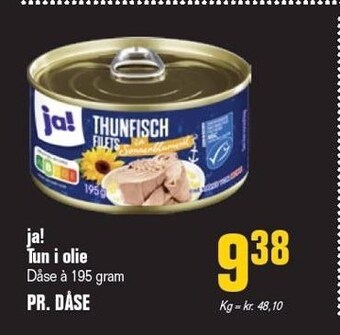 Otto Duborg ja! Tun i olie tilbud