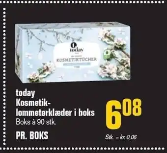 Otto Duborg Kosmetiklommetørklæder i boks tilbud