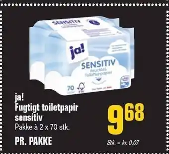 Otto Duborg Fugtigt toiletpapir tilbud