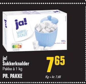 ja! Sukkerknalder