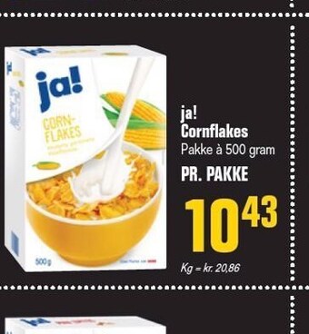 Poetzsch Padborg ja! Cornflakes tilbud