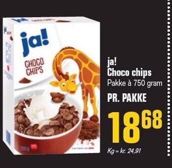 Poetzsch Padborg ja! Choco chips tilbud