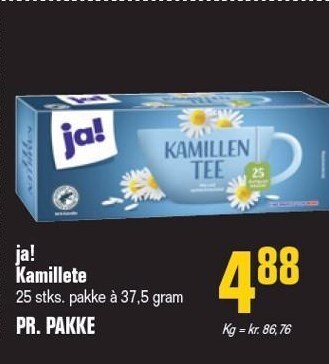 Poetzsch Padborg ja! Kamillete tilbud