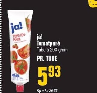 Poetzsch Padborg ja! Tomatpure tilbud