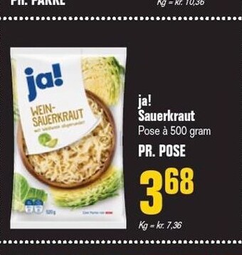 Poetzsch Padborg ja! Sauerkraut tilbud