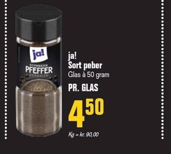 Poetzsch Padborg ja! Sort peber tilbud