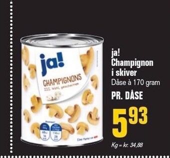 Poetzsch Padborg ja! Champignon i skiver tilbud