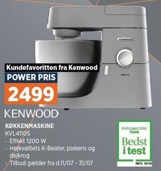 Power Køkkenmaskine tilbud