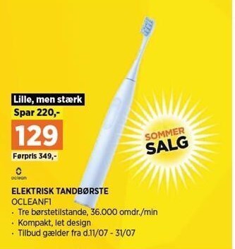 Elektrisk tandbørste