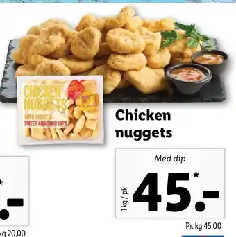 Lidl Chicken Nuggets 1 Kg tilbud