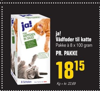 Otto Duborg ja! Vådfoder til katte tilbud