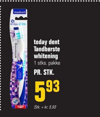 Otto Duborg today dent Tandbørste whitening tilbud