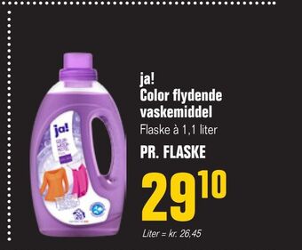 Otto Duborg ja! Color flydende vaskemiddel tilbud