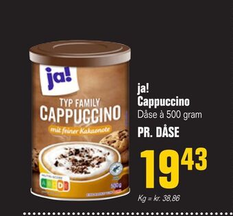Otto Duborg ja! Cappuccino tilbud