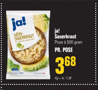 Otto Duborg ja! Sauerkraut tilbud