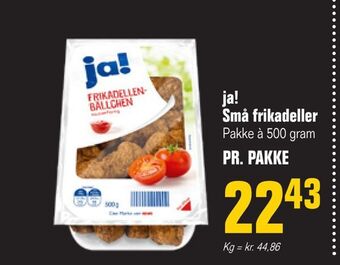 Otto Duborg ja! Små frikadeller tilbud
