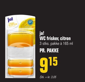 Poetzsch Padborg ja! WC frisker, citron tilbud