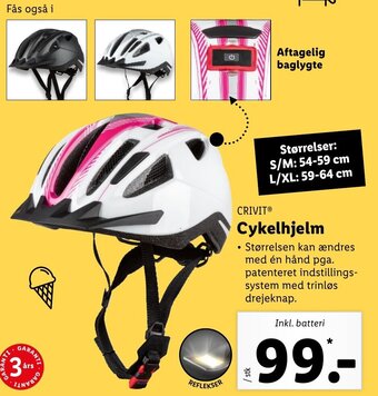 Lidl Crivit Cykelhjelm tilbud