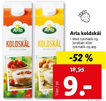 Lidl Arla Koldskål 1 Liter tilbud