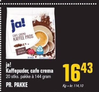 Poetzsch Padborg Ja Kaffepuder Cafe Crema tilbud