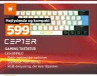 Power Gaming Tastatur tilbud