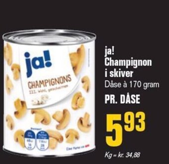 Otto Duborg Ja Champignon i Skiver tilbud