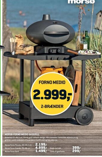 XL-BYG Morsø Forno Medio Gasgrill tilbud