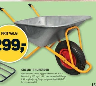 XL-BYG Green It Murerbør tilbud
