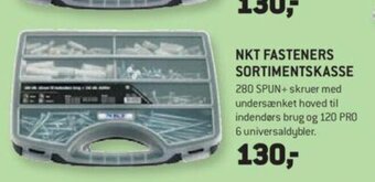 XL-BYG Nkt Fasteners Sortimentskasse tilbud