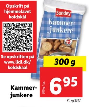 Lidl Sondey kammerjunkere tilbud
