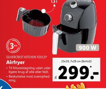 Lidl Silvercrest airfryer tilbud