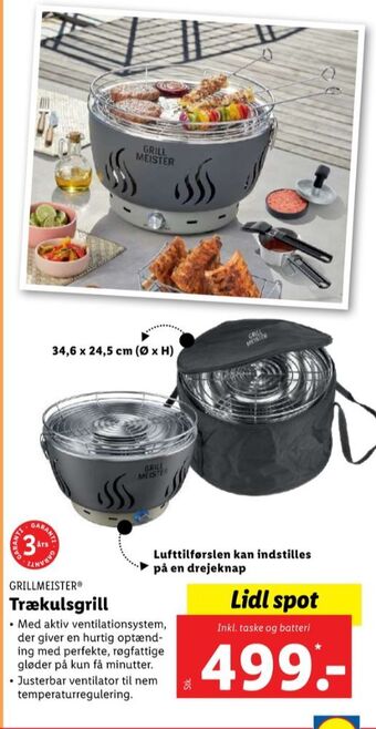 Lidl Grillmester grill tilbud