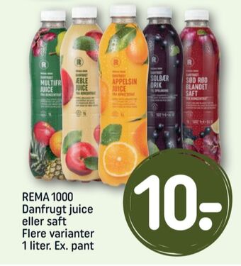 REMA 1000 Rema 1000 juice tilbud