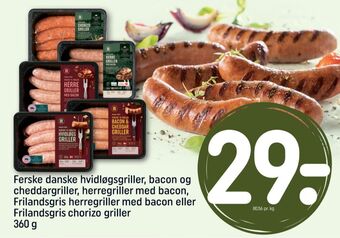 REMA 1000 Peter og lene grillpølser tilbud