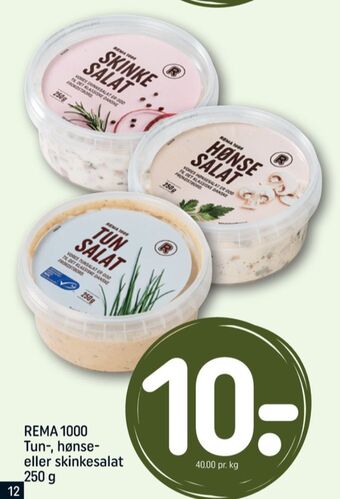 Rema 1000 hønsesalat